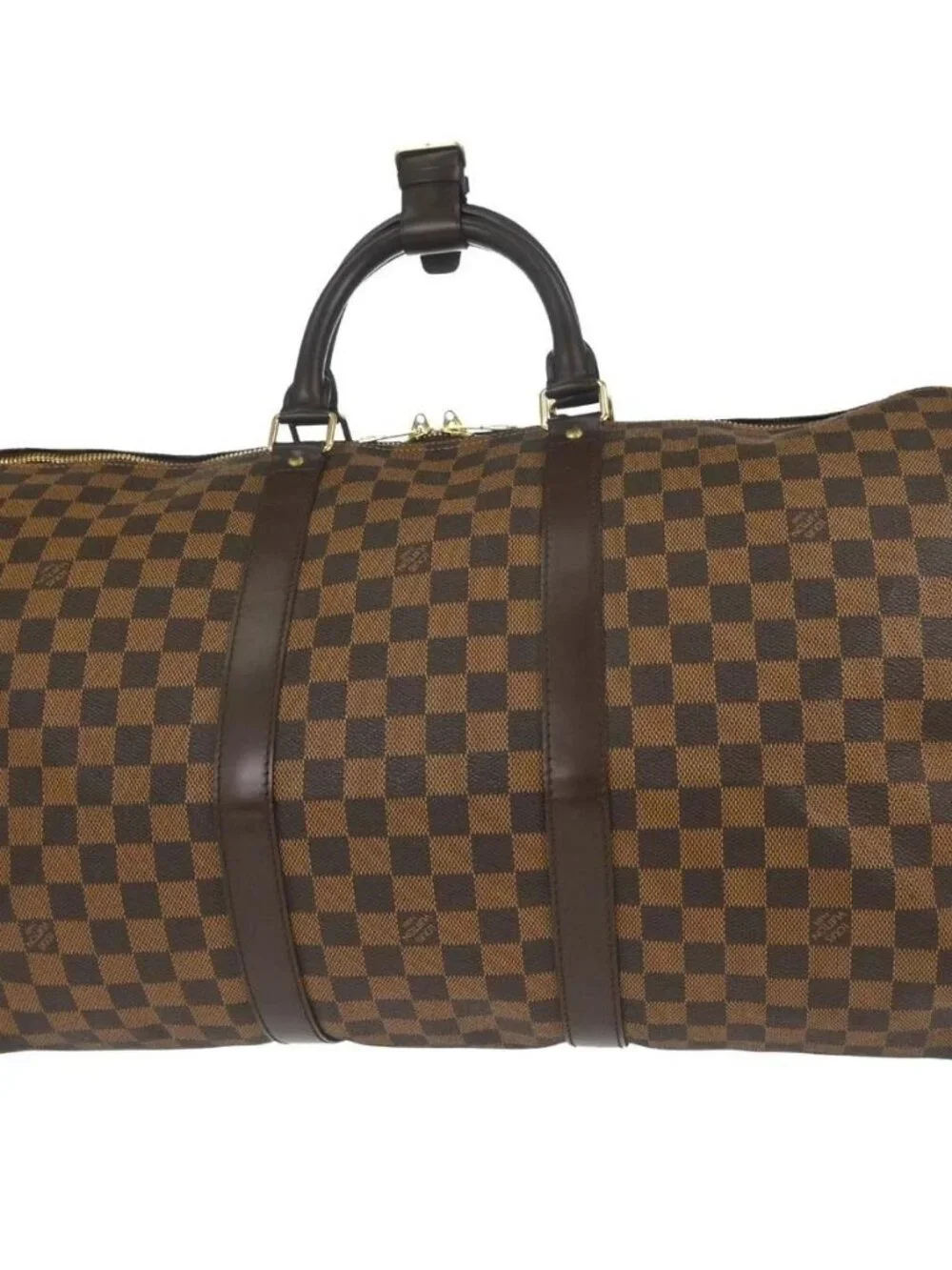 Louis Vuitton Damier Keepall 50 Travel Duffle Handbag N41427 MB0026 197869